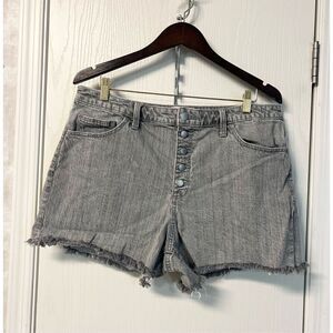 Universal Thread Button Fly Jean Shorts